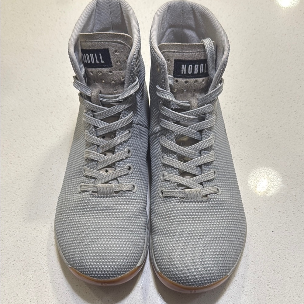 NOBULL Grey High-Top Shoes